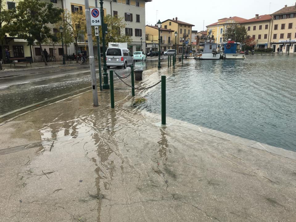 Immagine per Rimane il maltempo sul Fvg, possibile acqua alta sull'isola di Grado